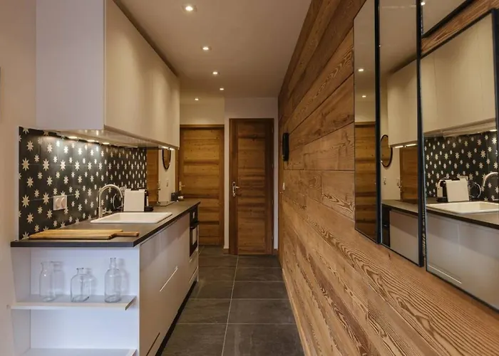 Vallee Blanche 4pax Vue Mtblanc Parking 400m Remontee דירה