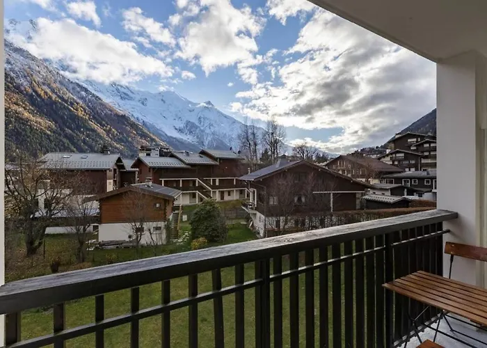 شقة Vallee Blanche 4pax Vue Mtblanc Parking 400m Remontee شامونكس