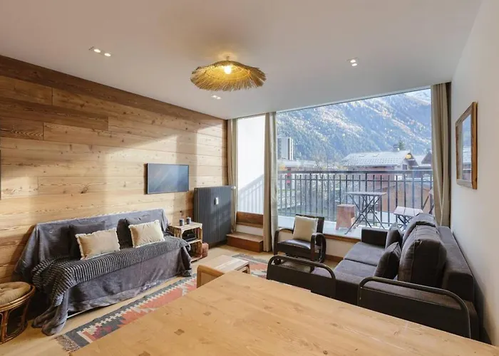 Vallee Blanche 4pax Vue Mtblanc Parking 400m Remontee